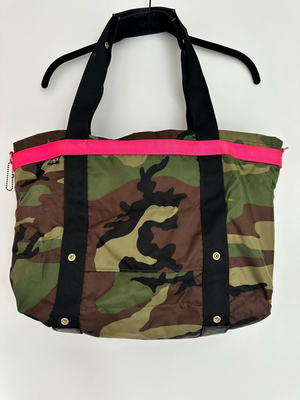 Andi bag, camo and pink